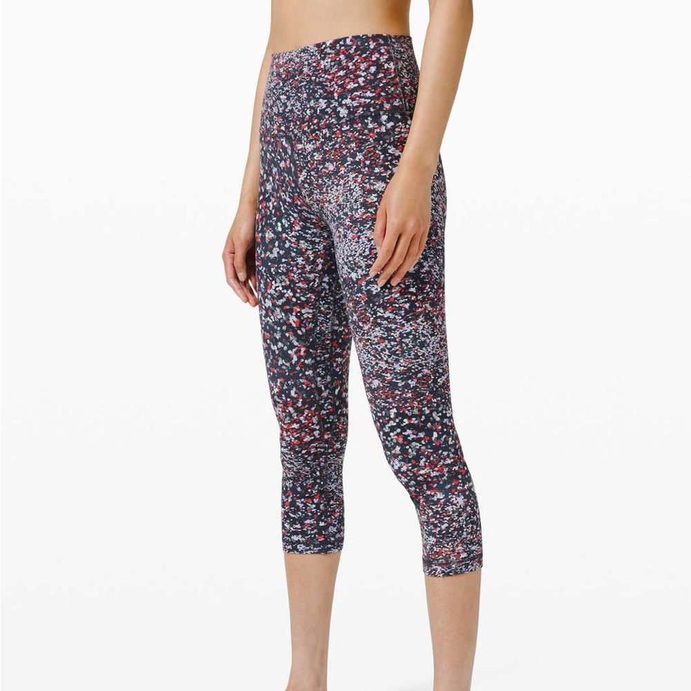 Lululemon Align Crop 21" Leggings Water Blossom